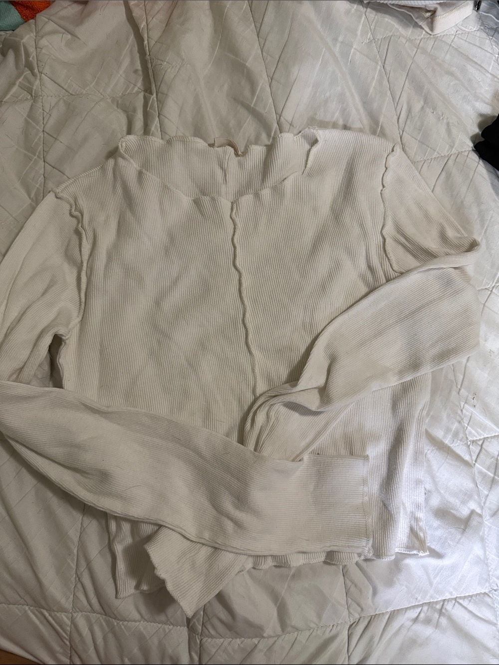 Brandy Melville Ribbed Long Sleeve